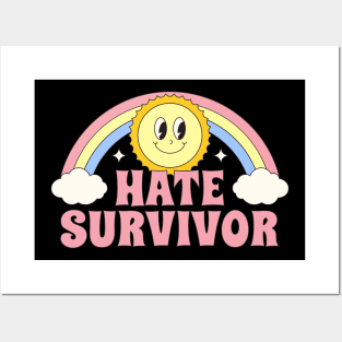 Hate Survivor Posters and Art